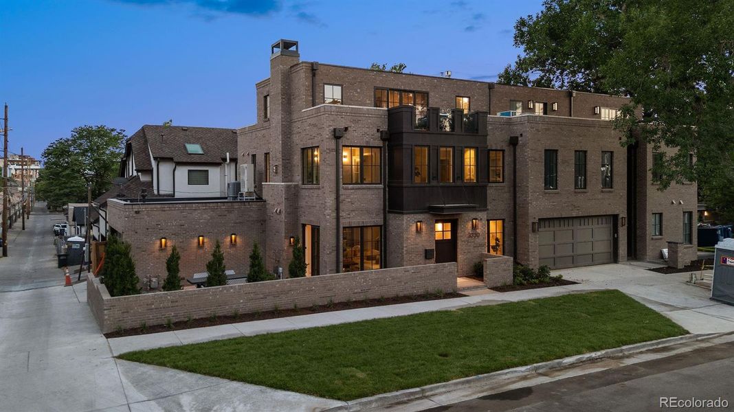 Front exterior of a new home in , Denver, CO, highlighting curb appeal (Image 16).