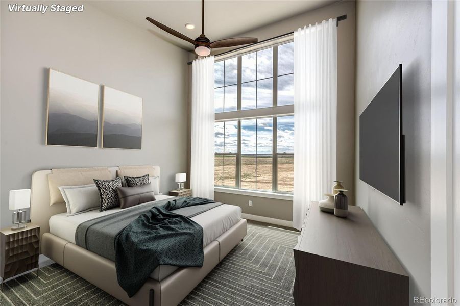 Furnished interior view inside a new home in , Byers (Image 10).