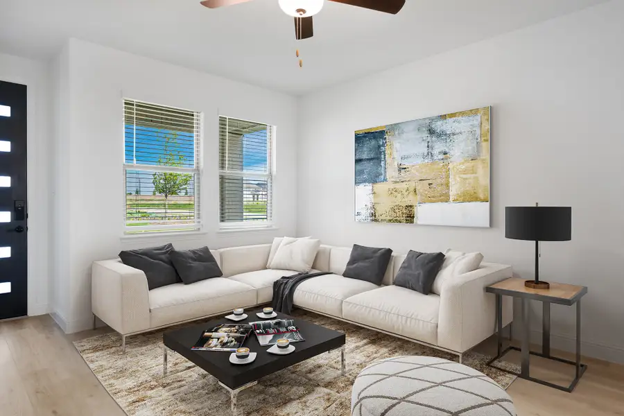 Furnished interior view inside a new home in North Sky Celina, Celina (Image 3).