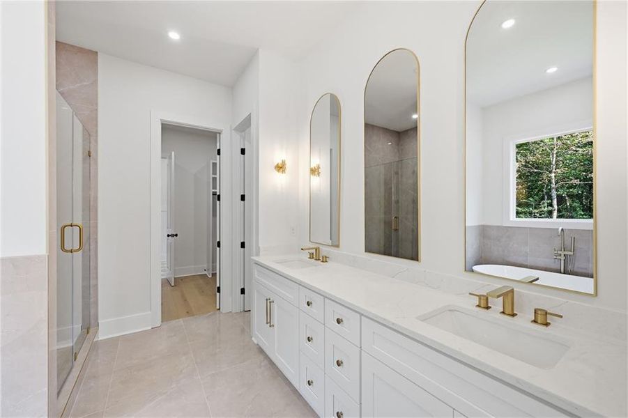 Furnished interior view inside a new home in , Demorest (Image 6).