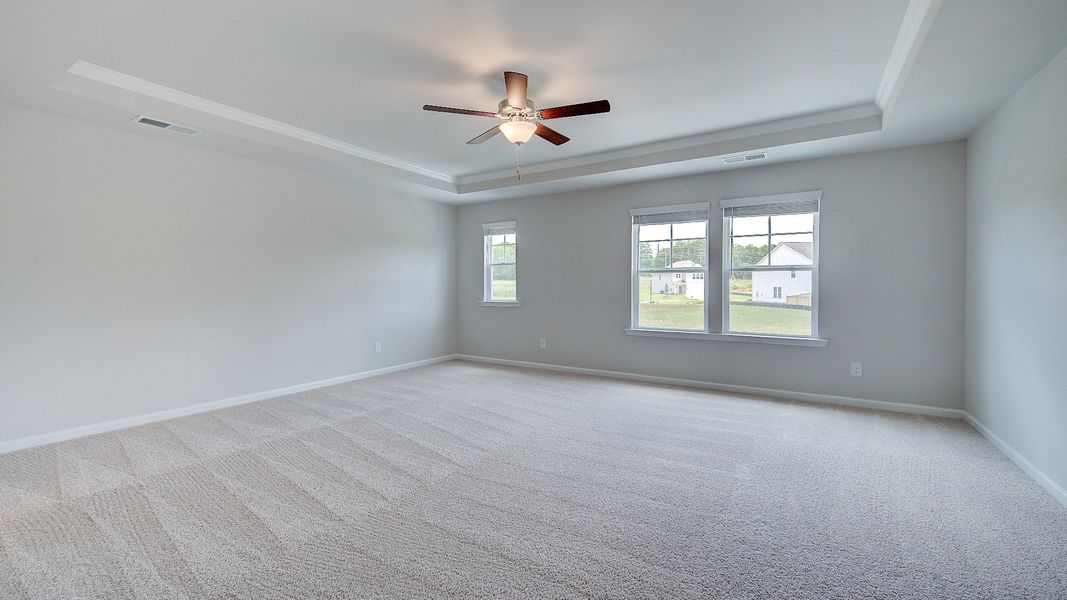 Furnished interior view inside a new home in Chapel Hill, Newnan (Image 21).