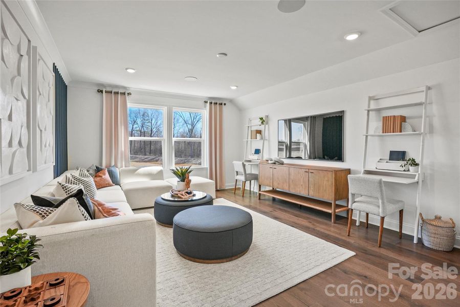 Furnished interior view inside a new home in Riverstone, Monroe (Image 21).