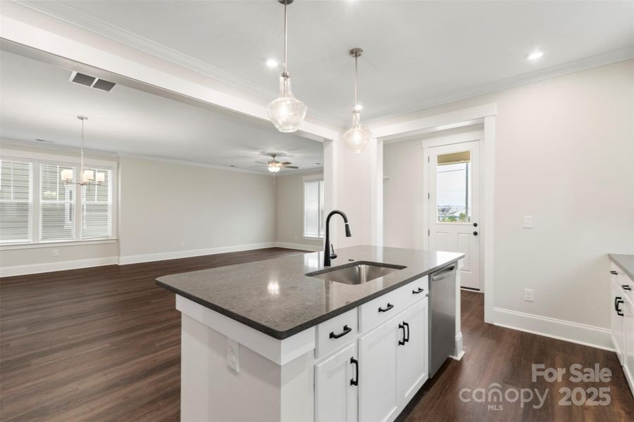 Furnished interior view inside a new home in Riverwalk, Rock Hill (Image 7).