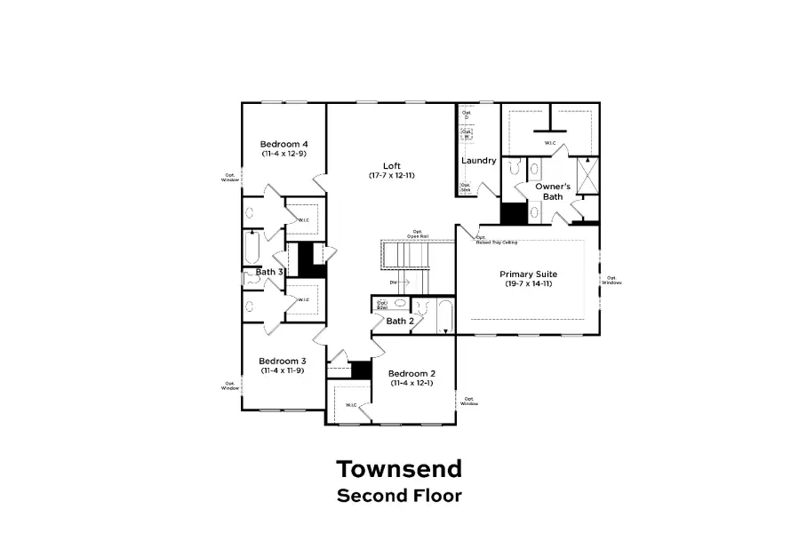 2D floor plan layout of this home in Blake Pond, Lillington, NC (Image 2). 2D floor plan layout of this home in Blake Pond, Lillington, NC (Image 2).