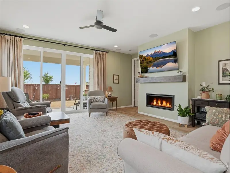 Furnished interior view inside a new home in , Johnstown (Image 13).