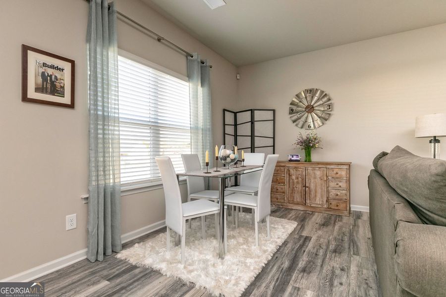 Furnished interior view inside a new home in Cobblestone Crossing Commons, Byron (Image 7).