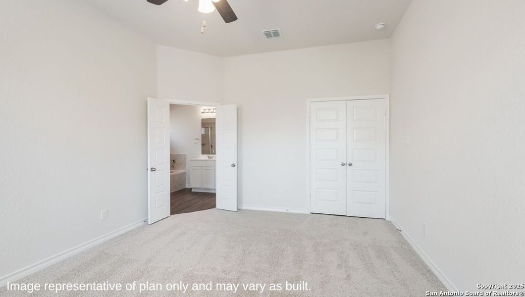 Spacious, unfurnished interior of a new home in Riverstone at Westpointe, San Antonio (Image 23).