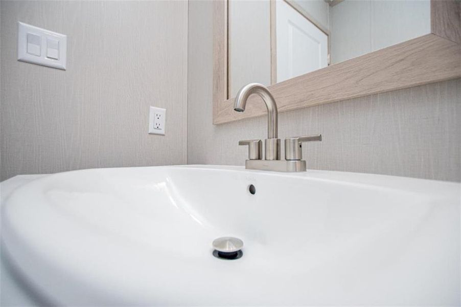 Close-up of interior finishes inside a home in , Temple (Image 18).
