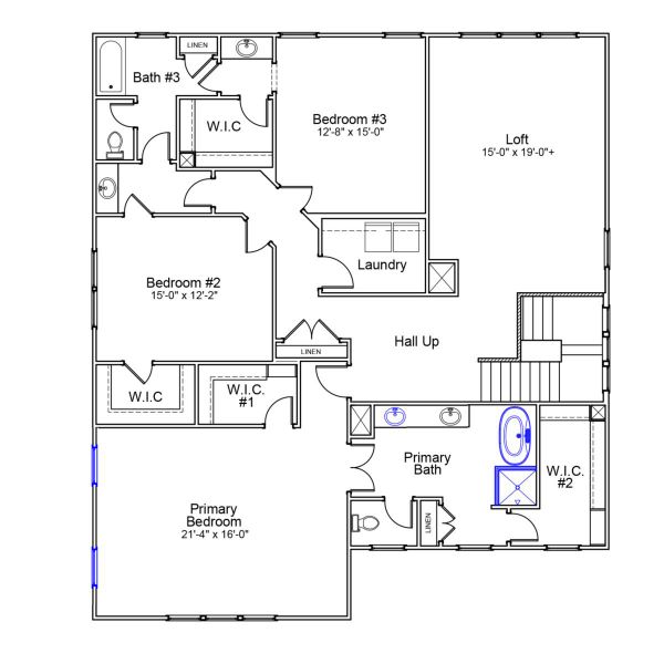 2D floor plan layout of this home in Pineland Preserve, Summerville, SC (Image 3). 2D floor plan layout of this home in Pineland Preserve, Summerville, SC (Image 3).