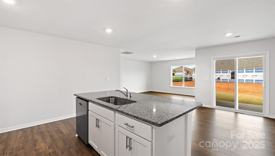 Furnished interior view inside a new home in Villages of Maiden, Maiden (Image 5).