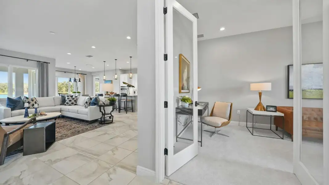Furnished interior view inside a new home in Grand Park Real Estate and Homes for Sale in Sarasota, FL - Neal Communities, Sarasota (Image 32). Furnished interior view inside a new home in Grand Park Real Estate and Homes for Sale in Sarasota, FL - Neal Communities, Sarasota (Image 32).