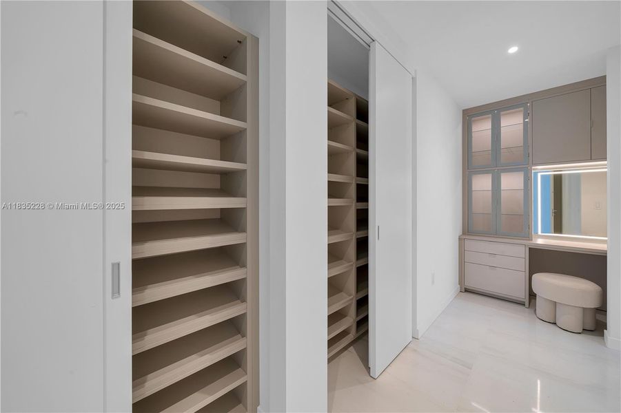 Furnished interior view inside a new home in Aston Martin Residences, Miami (Image 33).