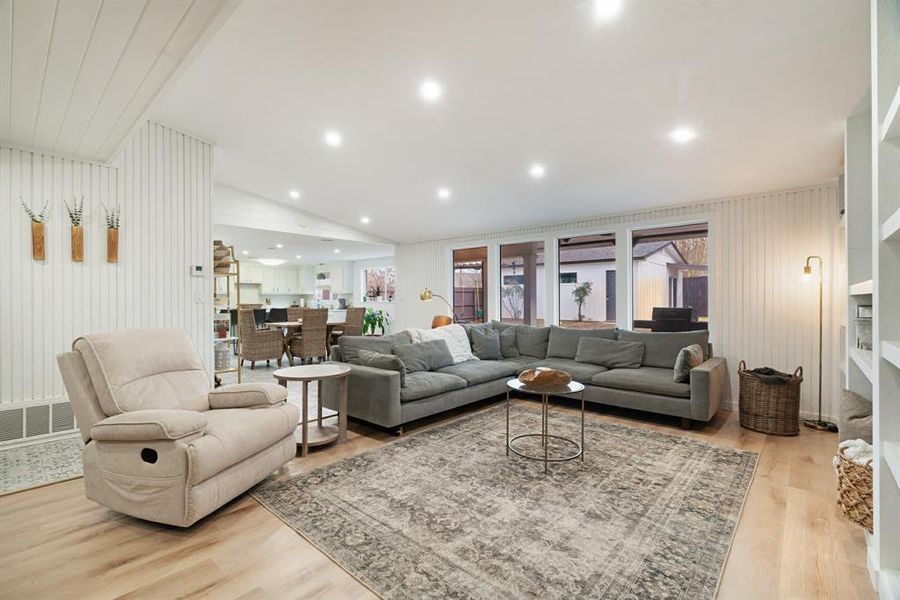 Furnished interior view inside a new home in , Paris (Image 4).
