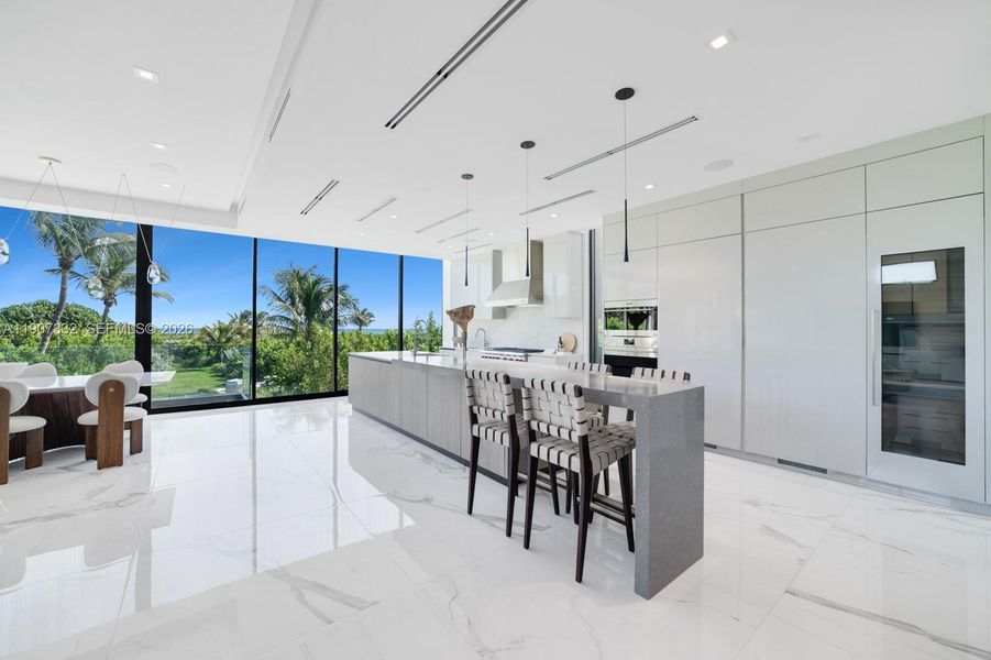 Furnished interior view inside a new home in , Miami Beach (Image 16). Furnished interior view inside a new home in , Miami Beach (Image 16).