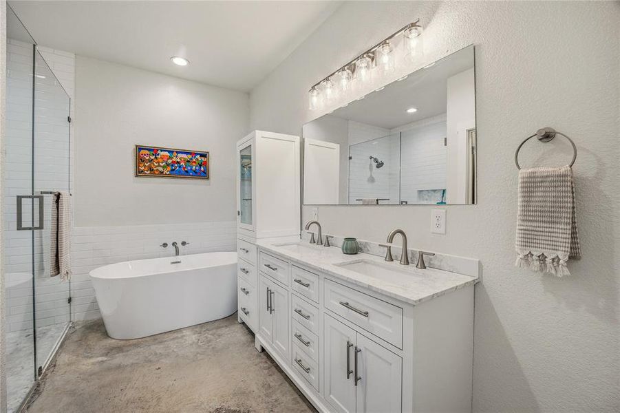Furnished interior view inside a new home in , Santo (Image 10).