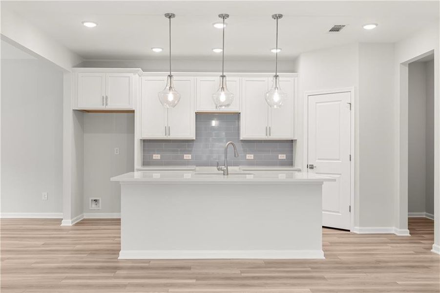 Furnished interior view inside a new home in Cedar Farms, Winder (Image 7).