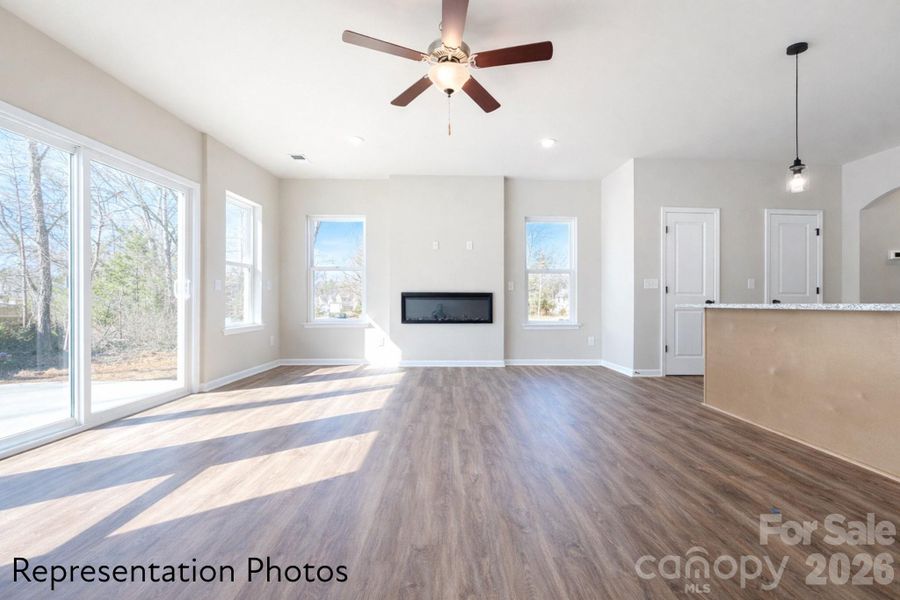 Spacious, unfurnished interior of a new home in , Charlotte (Image 9). Spacious, unfurnished interior of a new home in , Charlotte (Image 9).