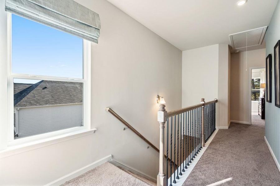 Spacious, unfurnished interior of a new home in The Andros, Dalton (Image 17). Spacious, unfurnished interior of a new home in The Andros, Dalton (Image 17).