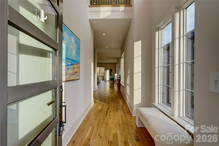 Furnished interior view inside a new home in , Charlotte (Image 8).