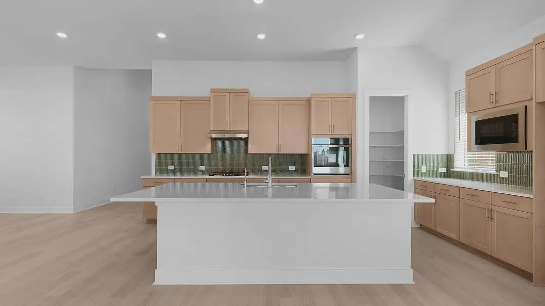 Furnished interior view inside a new home in Santa Rita Ranch, Liberty Hill (Image 7).