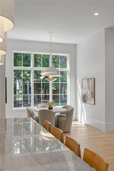 Furnished interior view inside a new home in , Atlanta (Image 16). Furnished interior view inside a new home in , Atlanta (Image 16).