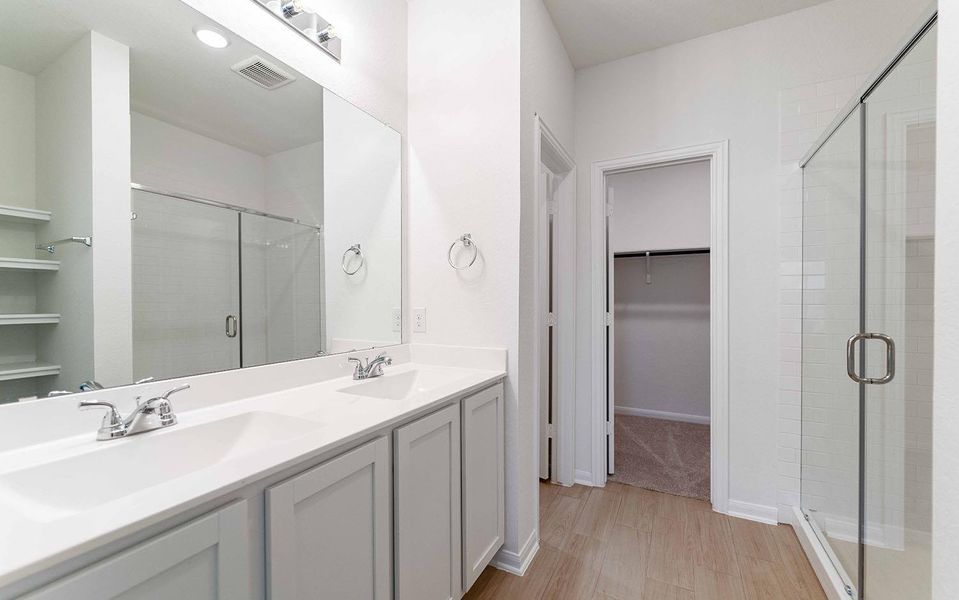 Furnished interior view inside a new home in Swenson Heights, Seguin (Image 8).