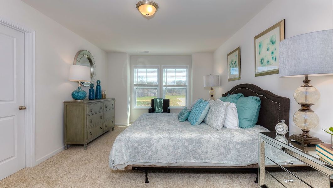 Furnished interior view inside a new home in Skybrook Corners, Huntersville (Image 15). Furnished interior view inside a new home in Skybrook Corners, Huntersville (Image 15).