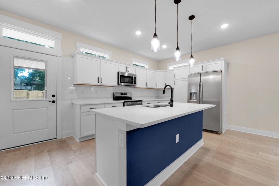 Furnished interior view inside a new home in , Jacksonville (Image 8). Furnished interior view inside a new home in , Jacksonville (Image 8).