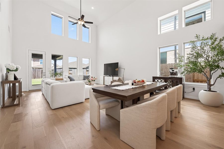 Furnished interior view inside a new home in , Cypress (Image 38). Furnished interior view inside a new home in , Cypress (Image 38).