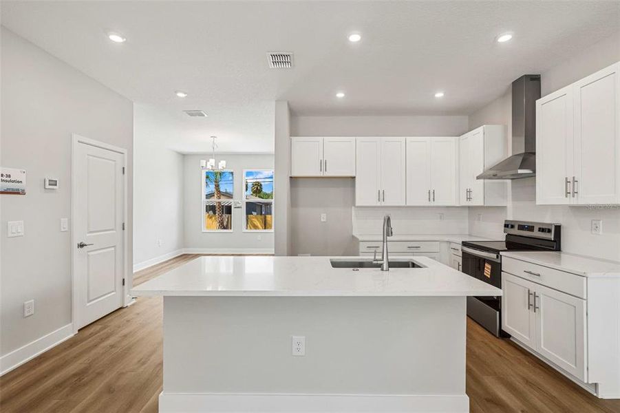 Furnished interior view inside a new home in , Tampa (Image 4).