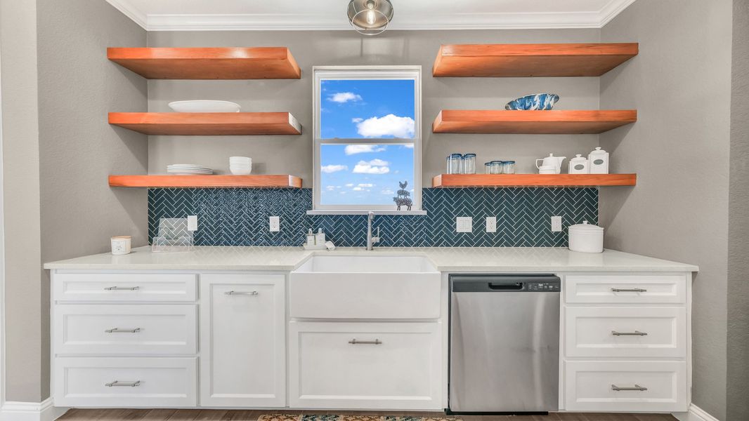 Image 76 representing the Clementine by Zeal Home Builders in Saddle Crest Estates, Weatherford, TX.