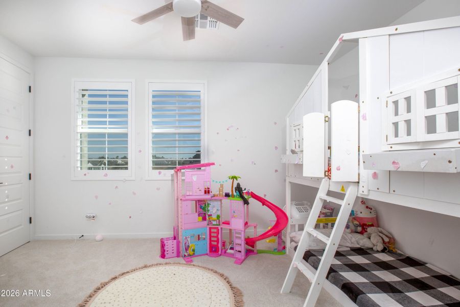 Large Secondary Bedrooms