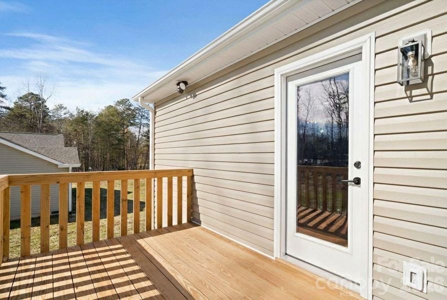 Exterior details and patio area of a home in , Granite Falls (Image 3).