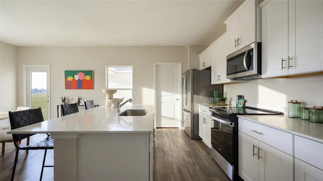Furnished interior view inside a new home in Pasadena Ridge, Dade City (Image 8).