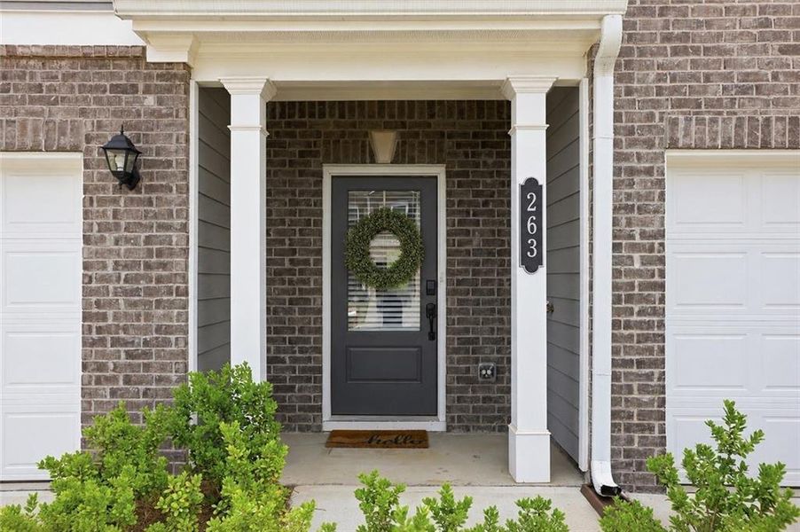 Exterior details and patio area of a home in , Cartersville (Image 3).