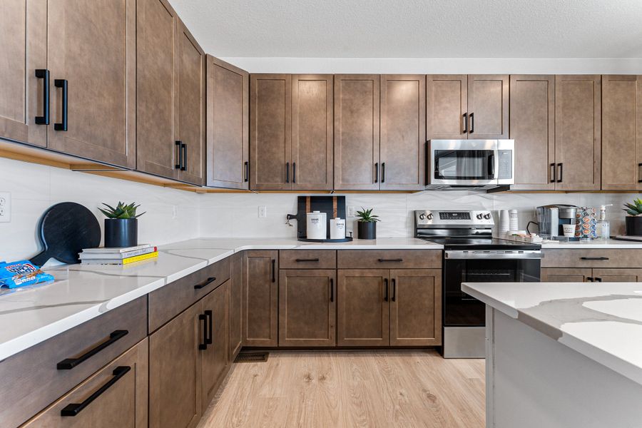 Representative furnished interior of a home built from the Fairmount | A Multi-Gen Home by Taylor Morrison in Macanta City Collection, Castle Rock (Image 28).