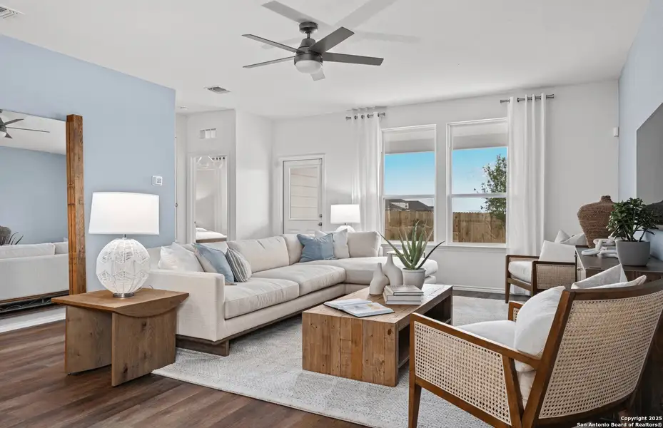 Furnished interior view inside a new home in Dove Song, Marion (Image 16).