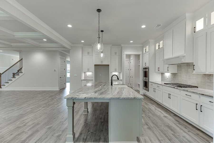 Furnished interior view inside a new home in , Cumming (Image 7).