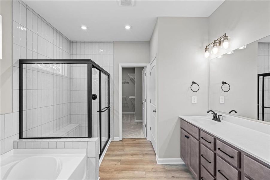 Furnished interior view inside a new home in Twin Lakes, Hoschton (Image 11).