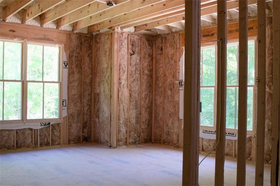 In-progress construction of a new home in , Roswell, GA (Image 57). In-progress construction of a new home in , Roswell, GA (Image 57).
