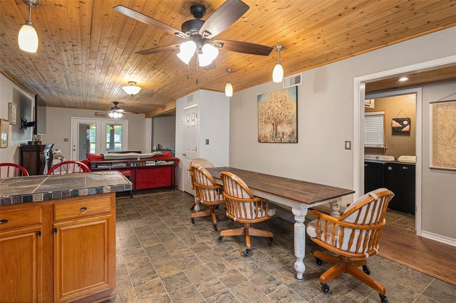 Furnished interior view inside a new home in , Gun Barrel City (Image 17).