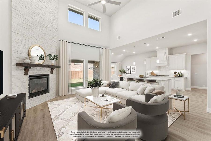 Furnished interior view inside a new home in Maplewood, Glenn Heights (Image 17). Furnished interior view inside a new home in Maplewood, Glenn Heights (Image 17).