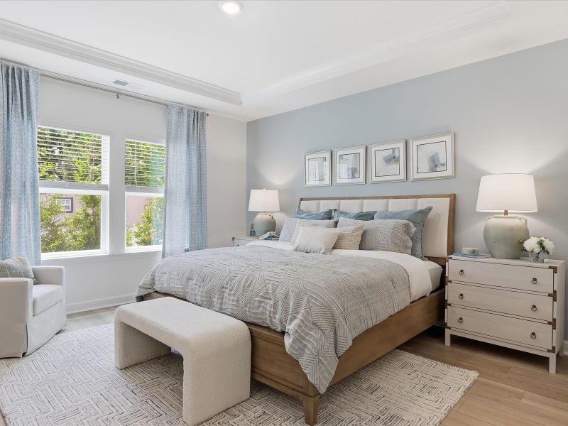 Furnished interior view inside a new home in Palmetto Place, Longs (Image 11).