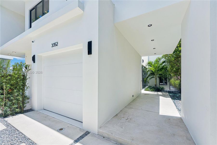 Exterior details and patio area of a home in , Miami (Image 20). Exterior details and patio area of a home in , Miami (Image 20).