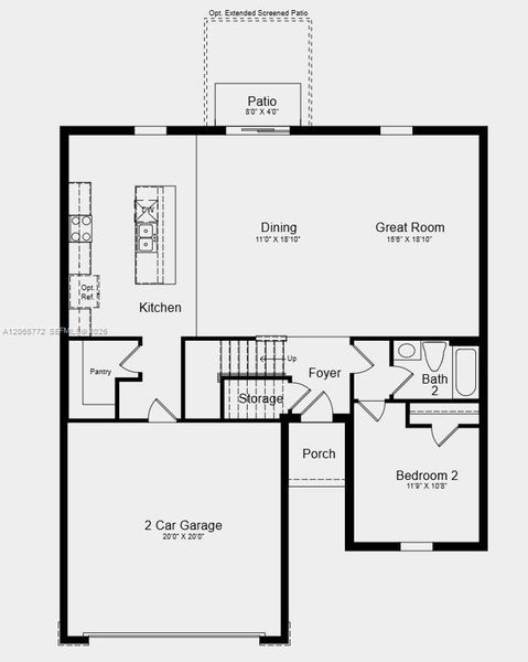 Additional Highlights Include: laundry appliance package, refrigerator, and window blinds throughout the home. Additional Highlights Include: laundry appliance package, refrigerator, and window blinds throughout the home.