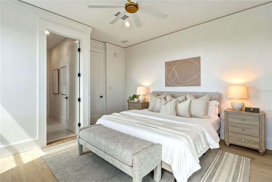 Furnished interior view inside a new home in , Indian Rocks Beach (Image 17).