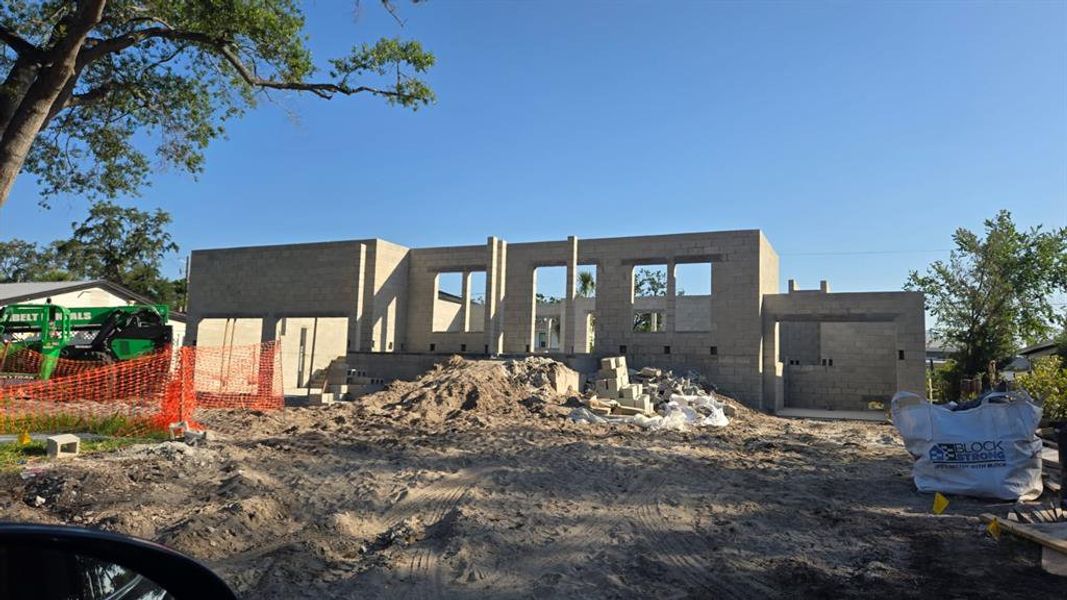 Starting to come out of the ground...