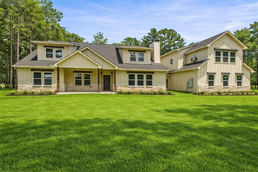 Front exterior of a new home in , Athens, TX, highlighting curb appeal (Image 25).