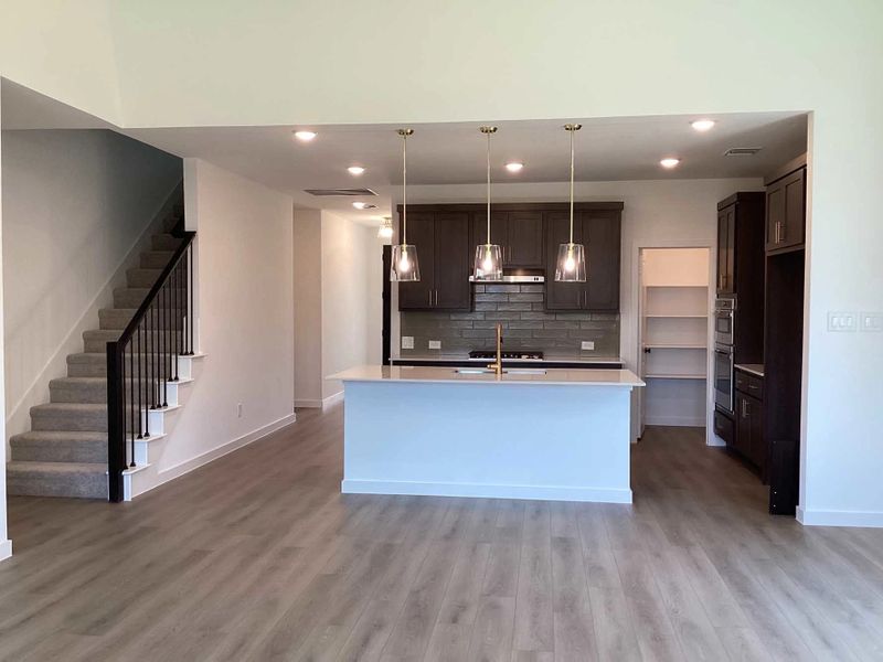 Kitchen Construction Progress featuring the Laguna Collection