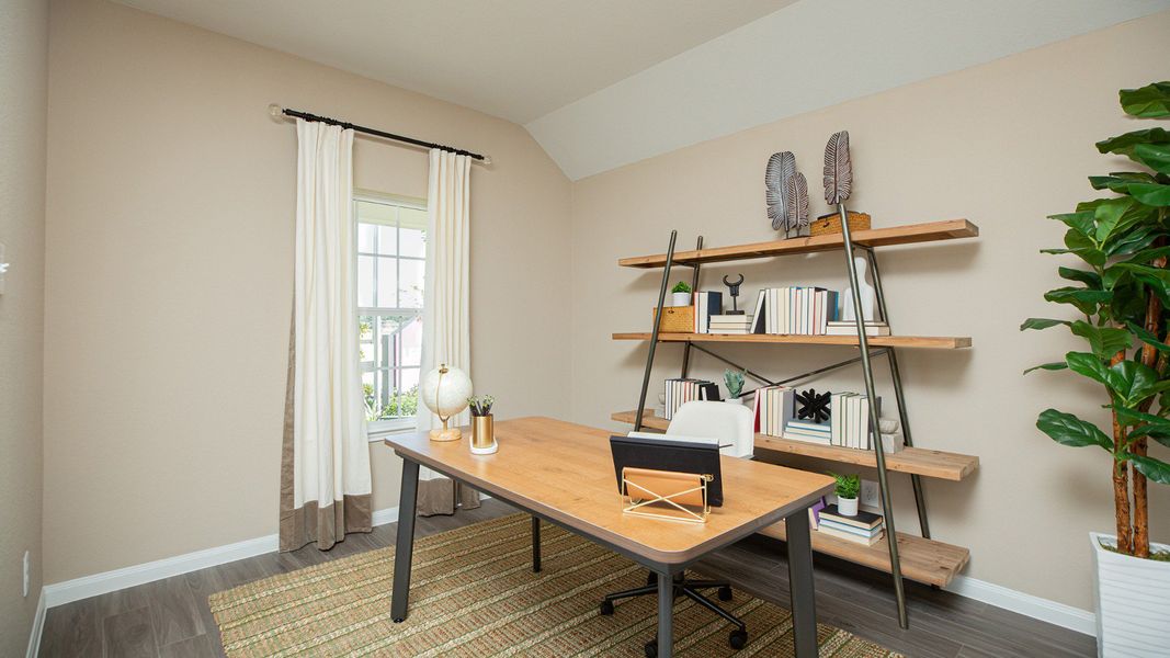Representative furnished interior of a home built from the The Ravenna by Legend Homes in Granger Pines, Conroe (Image 4).